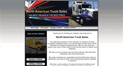 Desktop Screenshot of northamericantrucksales.com