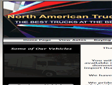 Tablet Screenshot of northamericantrucksales.com